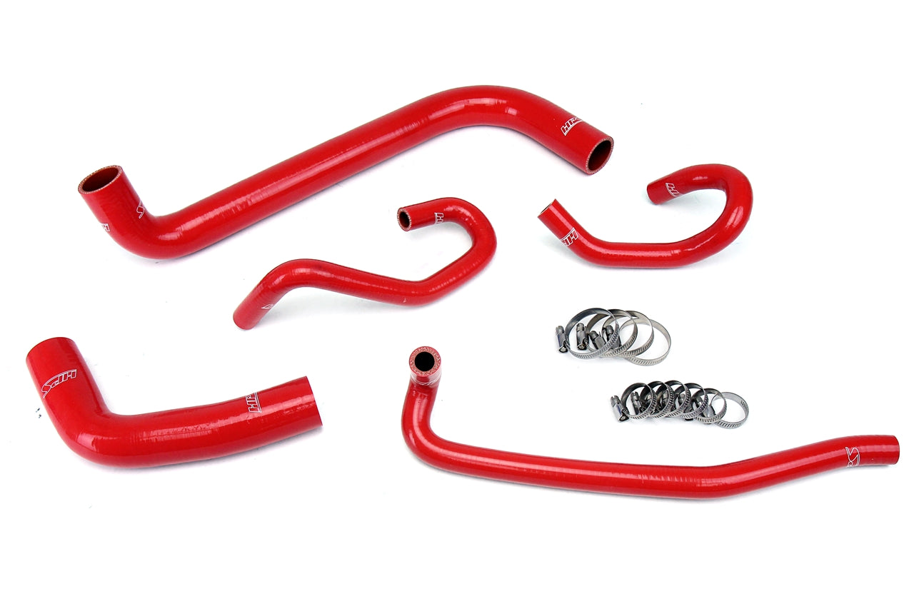 HPS シリコン ホース キット - ラジエーターおよびヒーター ホース 57-1425-RED
