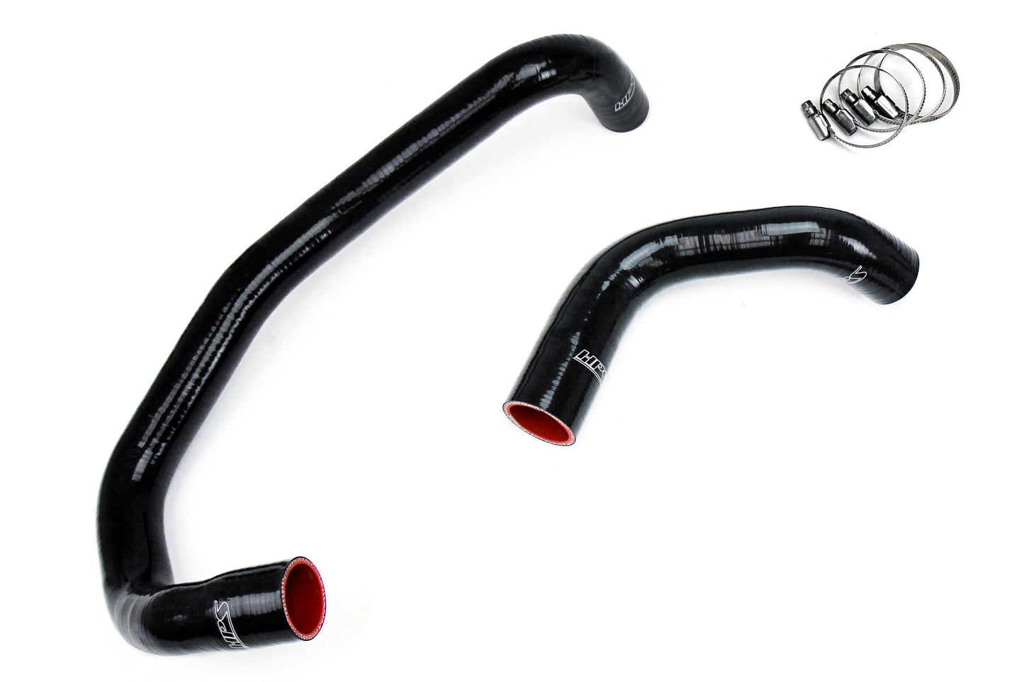 HPS シリコン ホース キット - ラジエーター ホース 57-1326R-BLK
