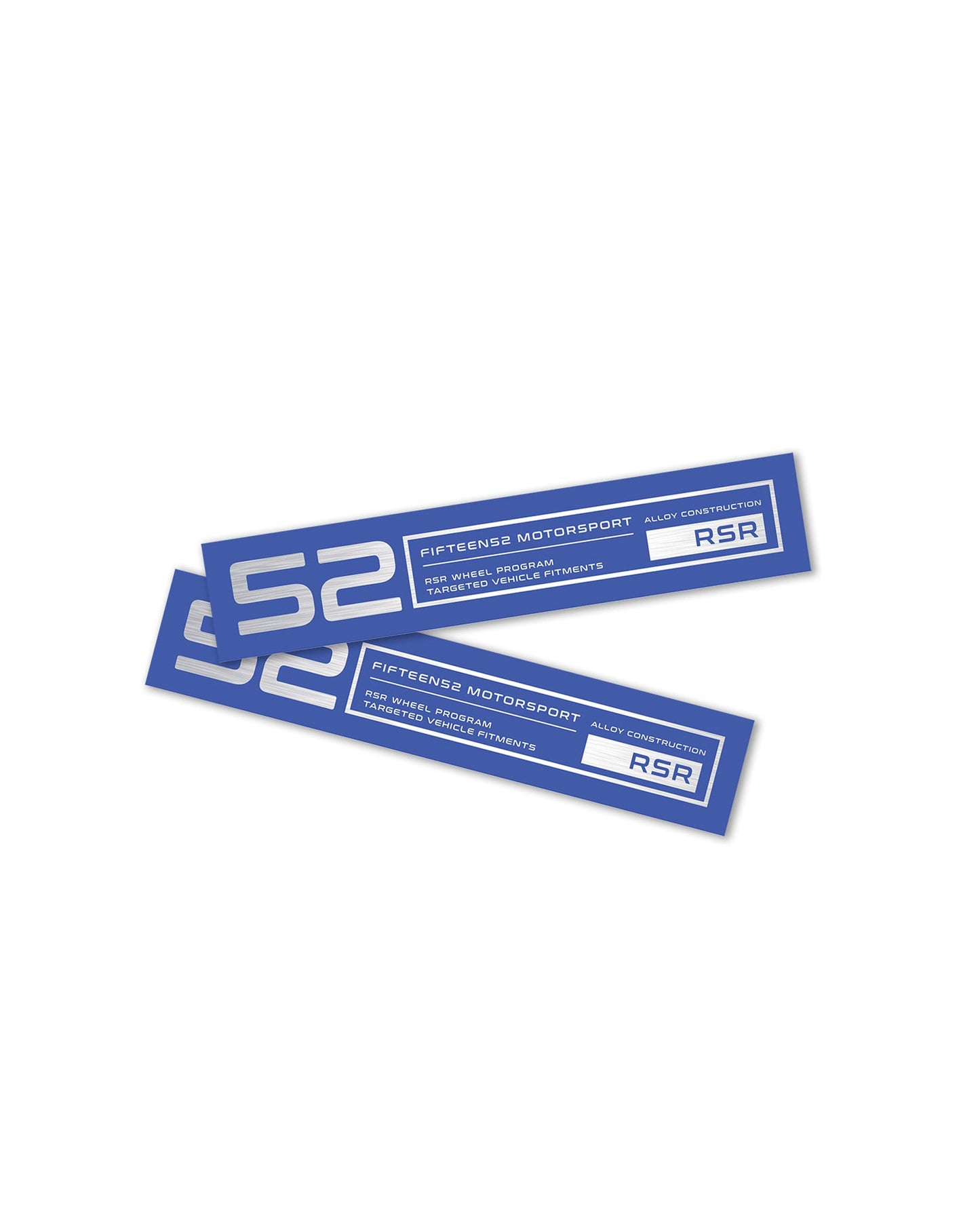 fifteen52 RSRホイール リップデカールセット_ブルー
