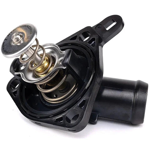 Hybrid Racing ローテンプサーモスタット - K20A/A2/A3/Z1/K24A1 | 2002~2005 ホンダ シビック Si、2002~2006 アキュラ RSX、2002~2006 ホンダ CR-V (HYB-LTT-01-10)。
