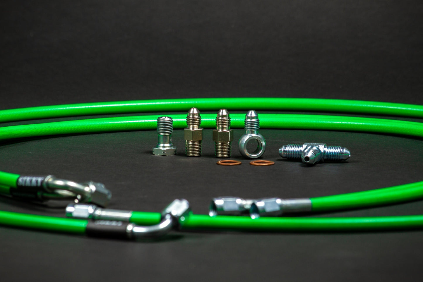 Sikky Manufacturing - BMW E36 リバースプルバックサイドブレーキ デュアルキャリパーラインキット (HLK-03RM)