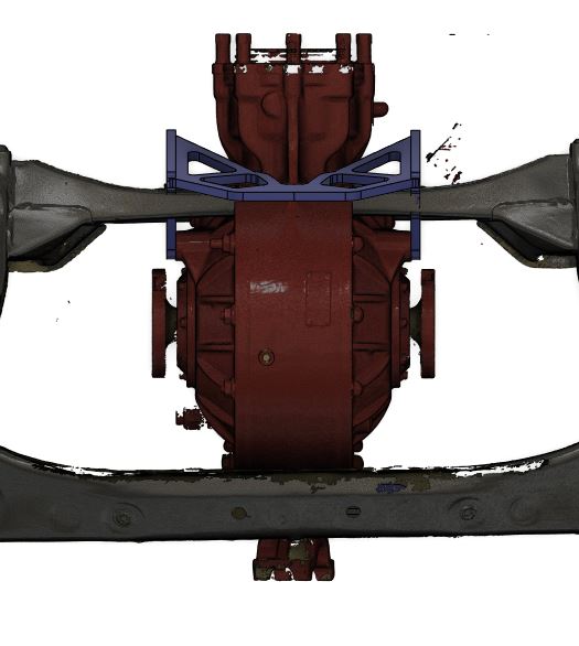 FDF - JZX100チェイサー/マークII/クレスタ ウィンターズクイックチェンジマウント 溶接取り付け