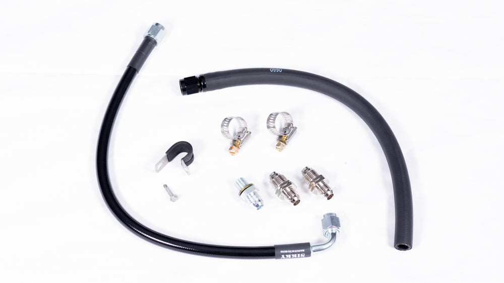 Sikky Manufacturing - マツダ RX7 FD 左ハンドル車 LS1/LS2スワップ パワーステアリングラインキット (SM-PS104)