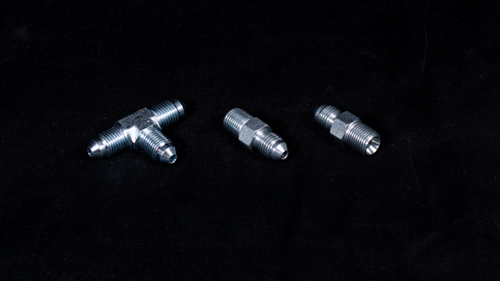 Sikky Manufacturing - フォード S550 マスタング プルバックハンドブレーキ デュアルキャリパーラインキット (HLK-08)