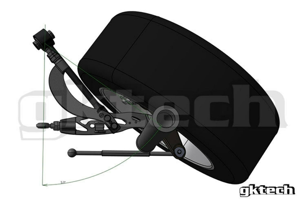 GKTech - ニッサン S13シルビア / 180SX / R32 / Z32 V5 テンションロッド