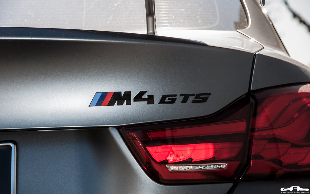 iND f82 m4 gts painted trunk emblem - iND Distribution