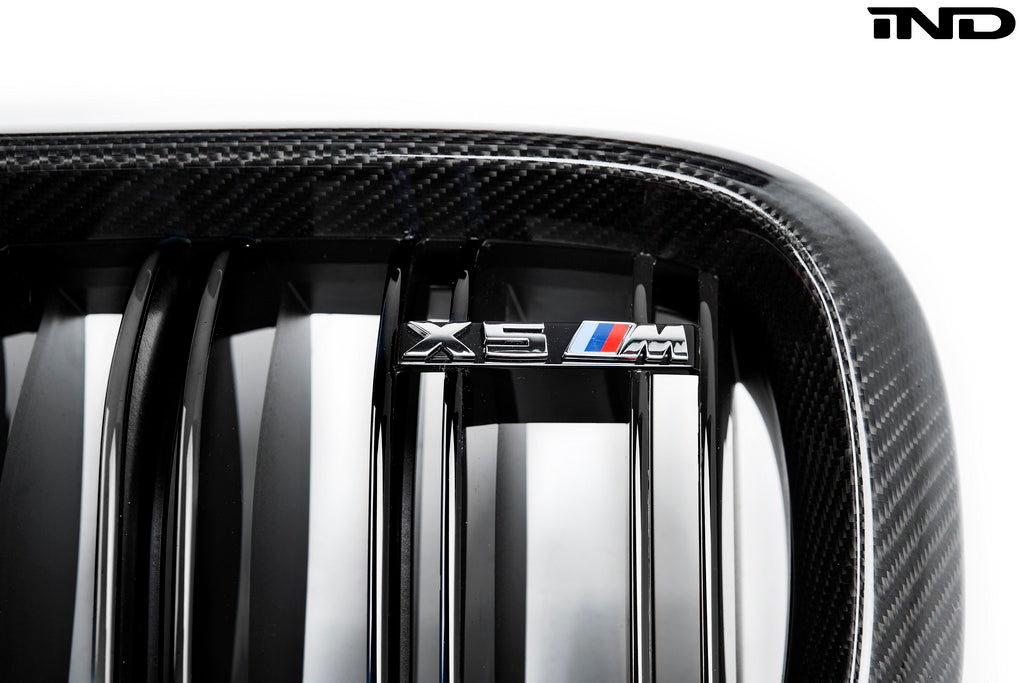 iND f86 x6m carbon fiber front grille set - iND Distribution