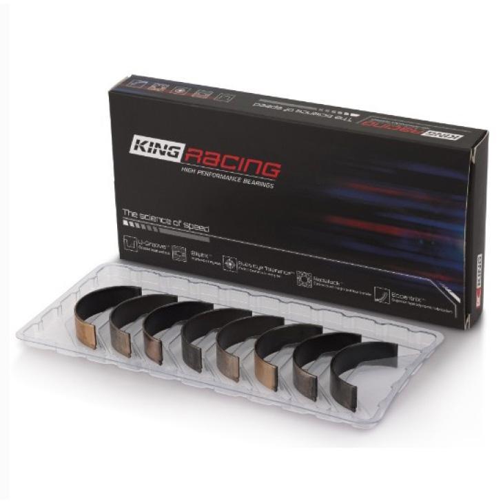 King Engine Bearings EJ20/EJ22/EJ25 48mm ジャーナル パフォーマンス ロッド ベアリング セット | 2002~2014 スバル WRX、2004~2021 スバル WRX STI、2005~2009 スバル レガシィ GT (CR4280XP)
