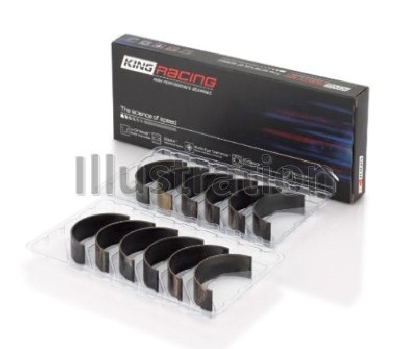 King Engine Bearings 0.25 パフォーマンス ロッド ベアリング セット | 1996 - 1999 フォルクスワーゲン ゴルフ GTI & 1998 アウディ A4 (CR6764XP0.25)