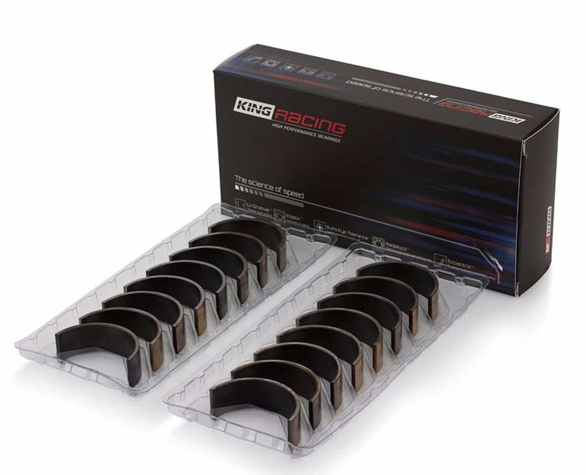 King Engine Bearings スタンダード メインベアリングセット + クリアランス スバル EJ20/EJ22/EJ25 #3 スラスト by エンジンベアリング (MB5220XP STDX)
