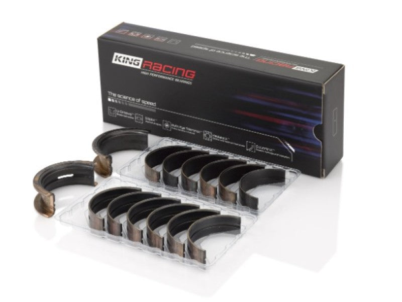 King Engine Bearings スタンダード パフォーマンスメインベアリングセット | 2008 - 2009 スバル レガシィ & 2001 - 2004、2008 スバル アウトバック (MB7772XP)