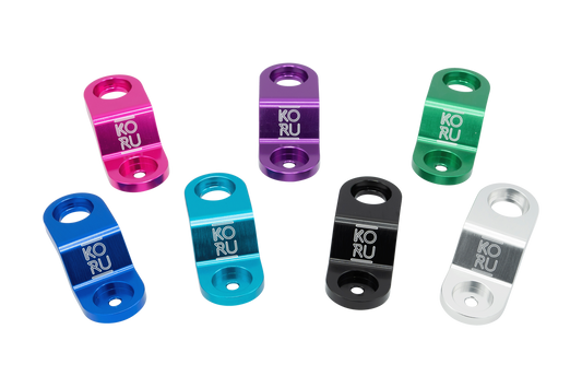 KoruWorks(コルワークス) ニッサン S13 / S14 / S15 シルビア, 180SX ラジエターステー/ブラケット Ver.2