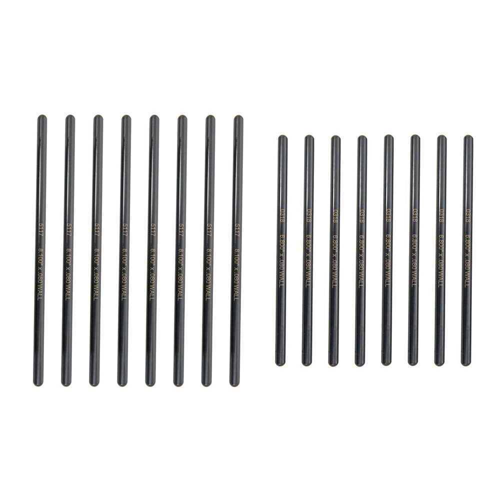 Manley Performance 5/16 インチ / 120 インチ ウォール クロモリ スウェッジエンド プッシュロッド |複数エンジン 適合品 (26641)