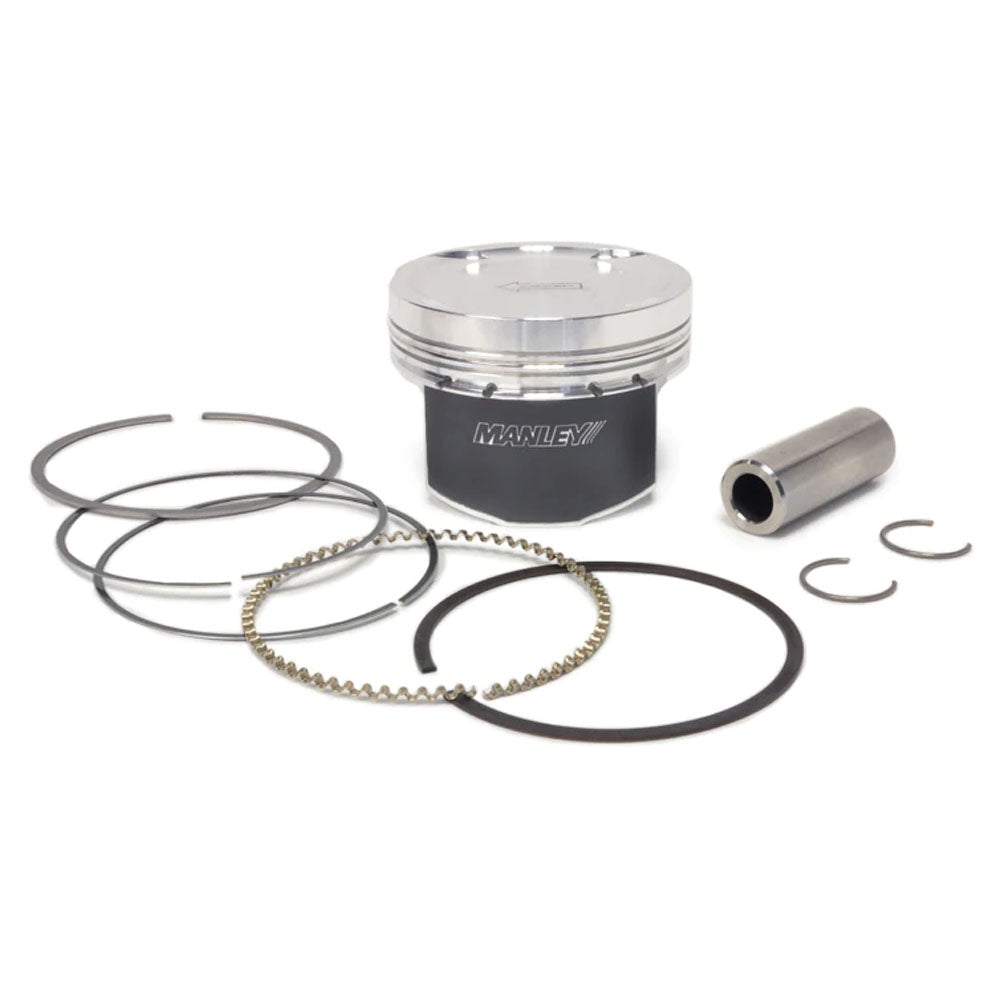 Manley Performance 93-98 トヨタ スープラ ターボ 2JZGTE 86mm スタンダード ボア 9:1 ディッシュピストンセット リング付き (609000C-6)