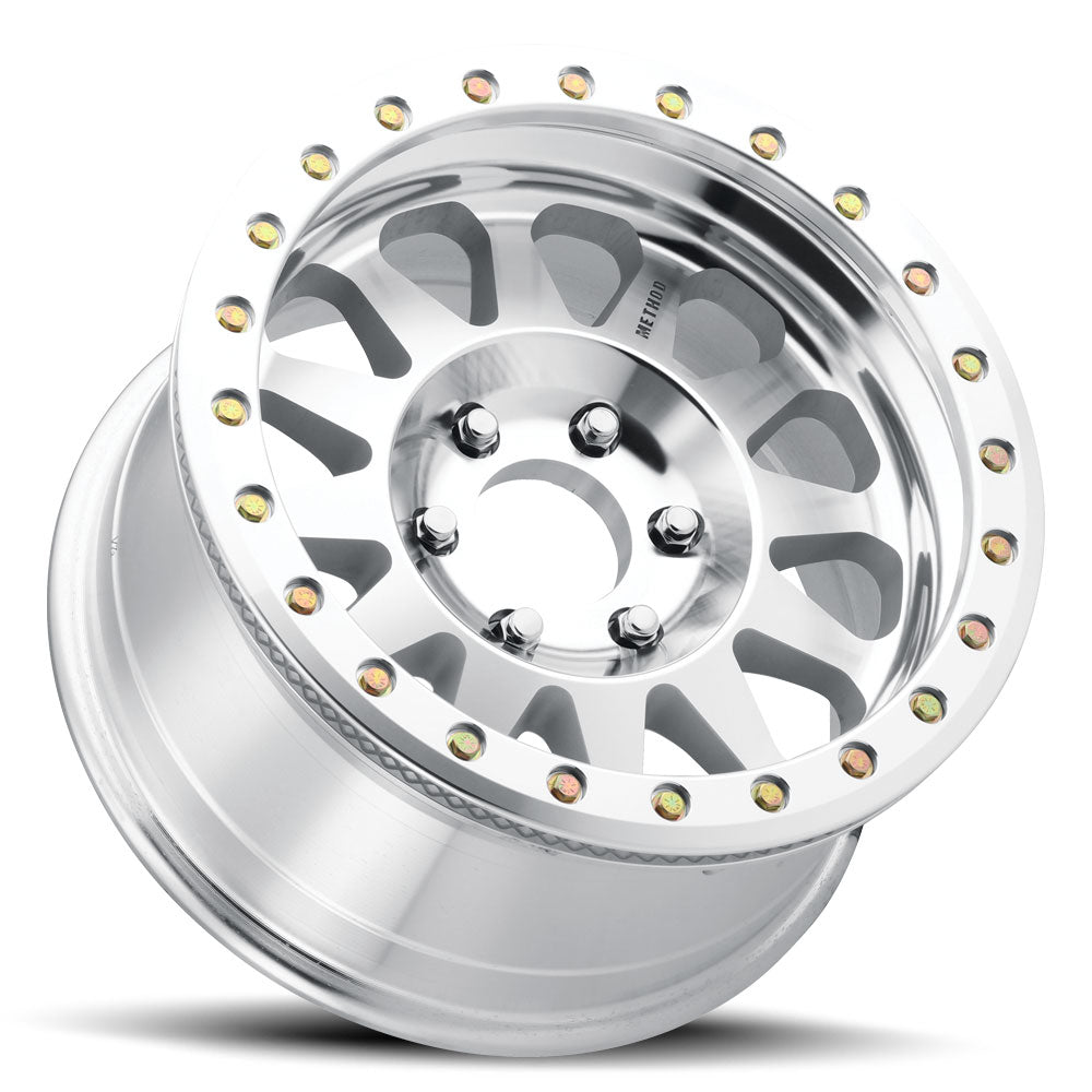 Method Race Wheels 101 | ビードロック | マシニング仕上げ - 生地色