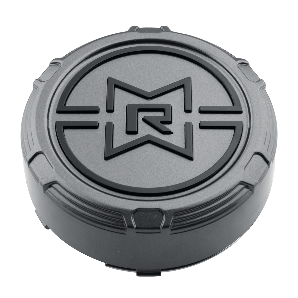 Method Race Wheels センターキャップ | RAISED® MRW スナップイン | グロスチタニウム