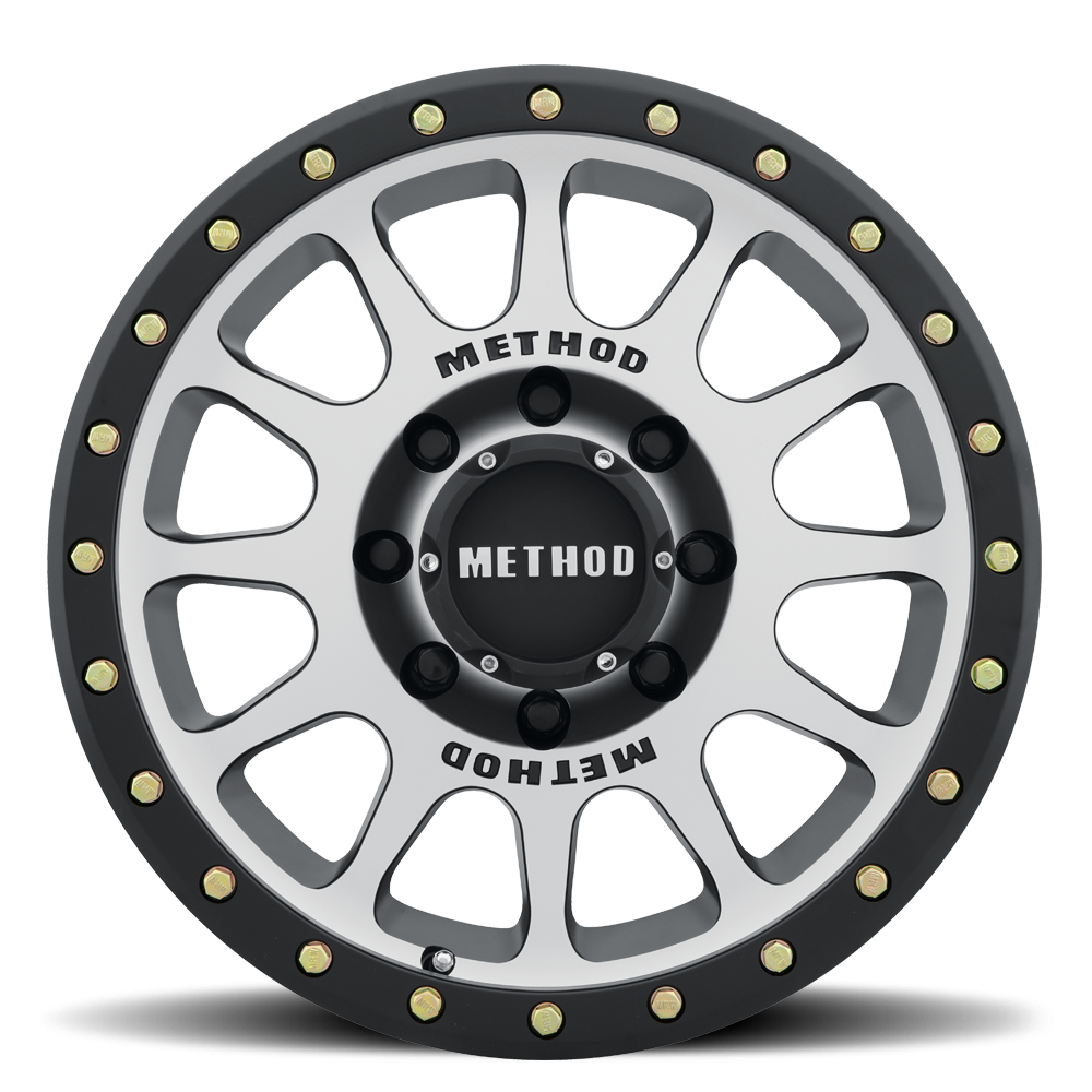 Method Race Wheels 305 | NV | マシンド - マットブラックリップ