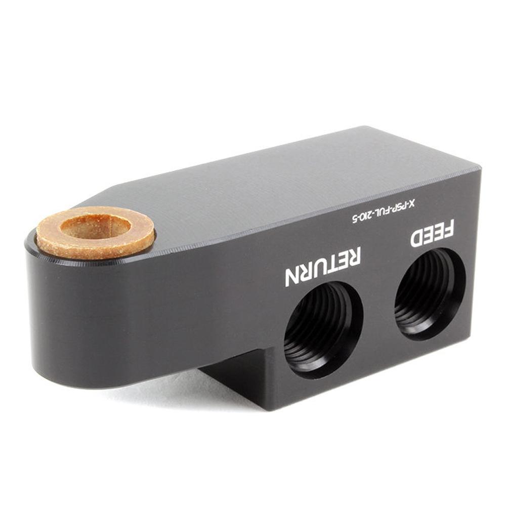 Perrin サイドフィードデリバリーレール用 ジャンクションブロック |複数スバル適合品 (PSP-FUL-222BK)