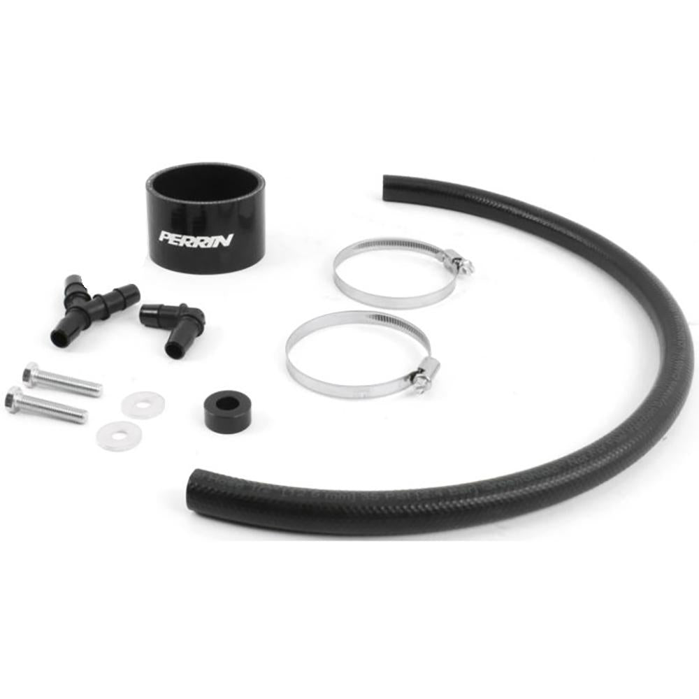 Perrin トップマウントインタークーラー | 2008-2021 スバル WRX STI (PSP-ITR-302SL/BK)