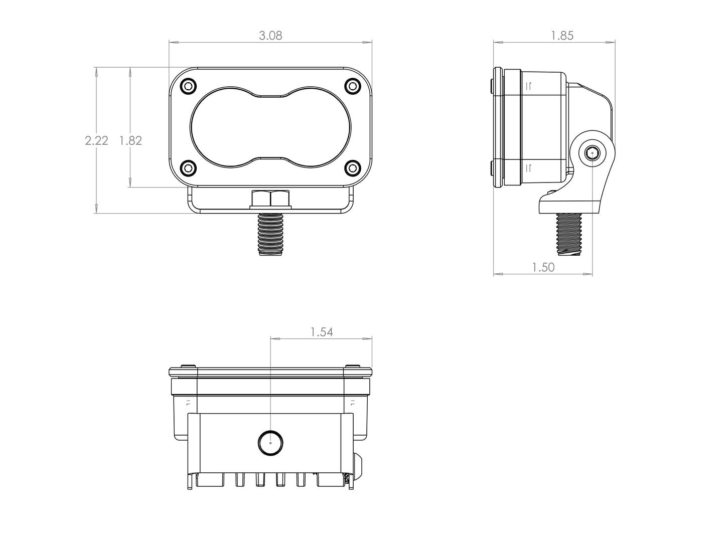 Baja Designs S2 Pro LEDライト(単品販売)