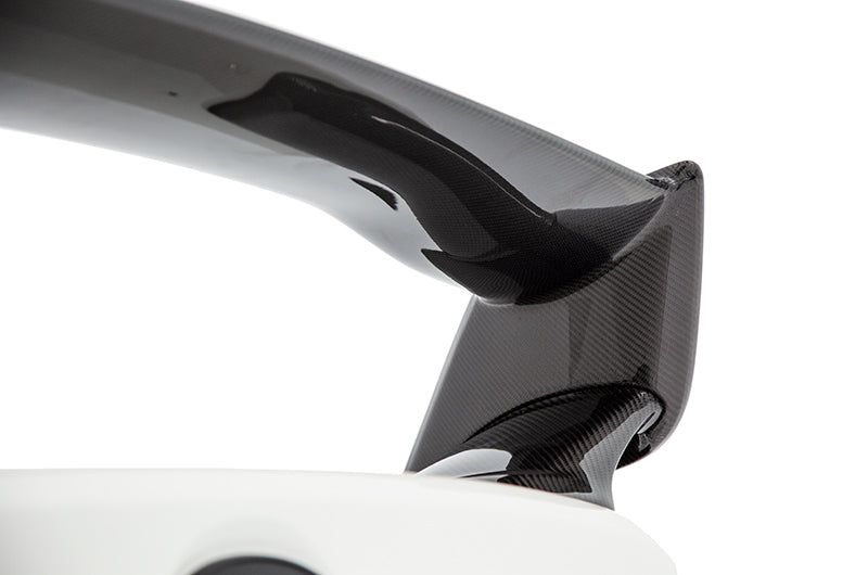 OLM カーボンファイバー OEM STIスタイル スポイラー カーボンベース付き - 2015-2021 スバル WRX / STI