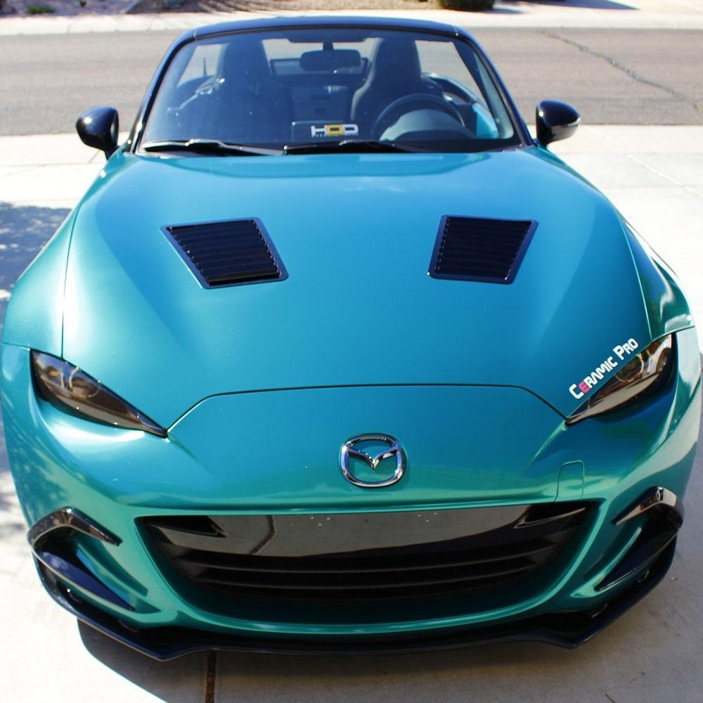 Verus Engineering ボンネットフードルーバーキット | 2016-2021 マツダ ND ロードスター (A0080A)