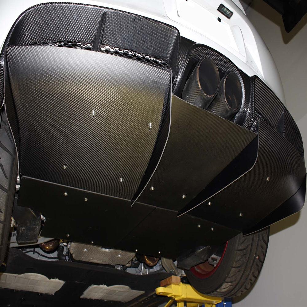 Verus Engineering カーボンリアディフューザー | 2012-2016 ポルシェ 981 - ケイマン (A0150A)