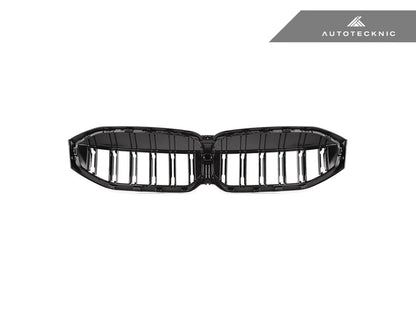 AutoTecknic G20 3シリーズ LCI デュアルスラットフロントグリル - グロスブラック