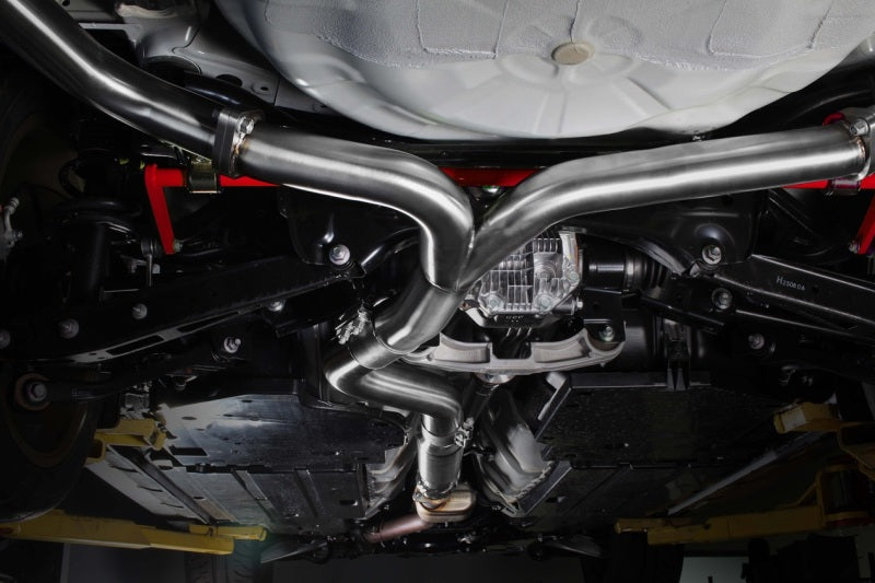 Perrin 22-26 Subaru WRX VB ステンレス製中間パイプ（タイコ付）3インチ（約76.2mm）（純正および社外マフラー対応）