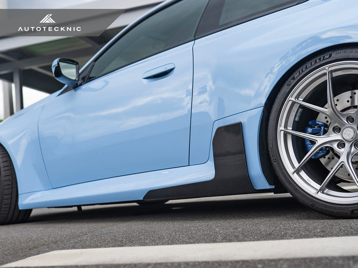 AutoTecknic G87 M2 ドライカーボン サイドスカート ウィングレットセット