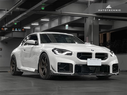 AutoTecknic G87 M2 ドライカーボン ポディウム フロントバンパー ロワーベントセット