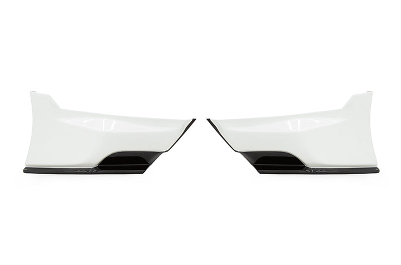 OLM ペイントマッチ/グロスブラック リアバンパーリップ - サテンホワイトパール - 2013-2016 Scion FR-S / 2013-2020 スバル BRZ / 2017-2020 Toyota 86