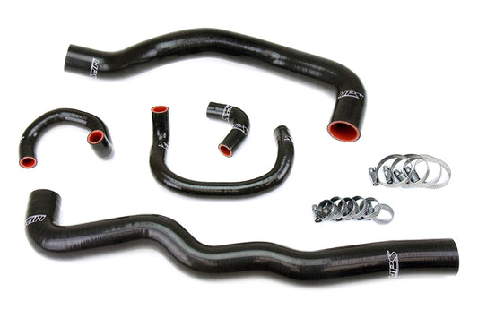 HPS シリコン ホース キット - ラジエーターおよびヒーター ホース 57-2082-BLK
