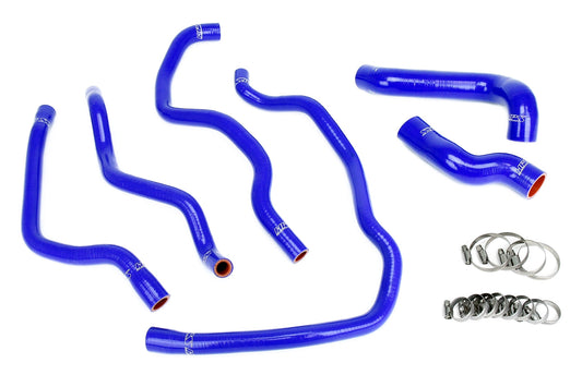 HPS シリコン ホース キット - ラジエーターおよびヒーター ホース 57-2076-BLUE