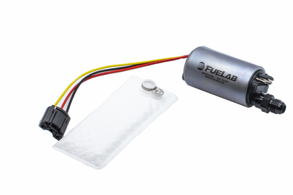 Fuelab 496 インタンク ブラシレス燃料ポンプ w/-6AN アウトレット - 500 LPH