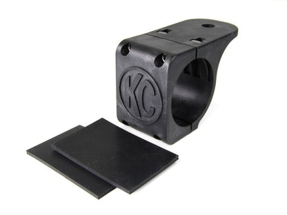 KC HiLiTES ユニバーサル チューブクランプ ライトマウントブラケット / 2.25インチ（約57.2mm）～2.5インチ（約63.5mm）バー用（シングル）