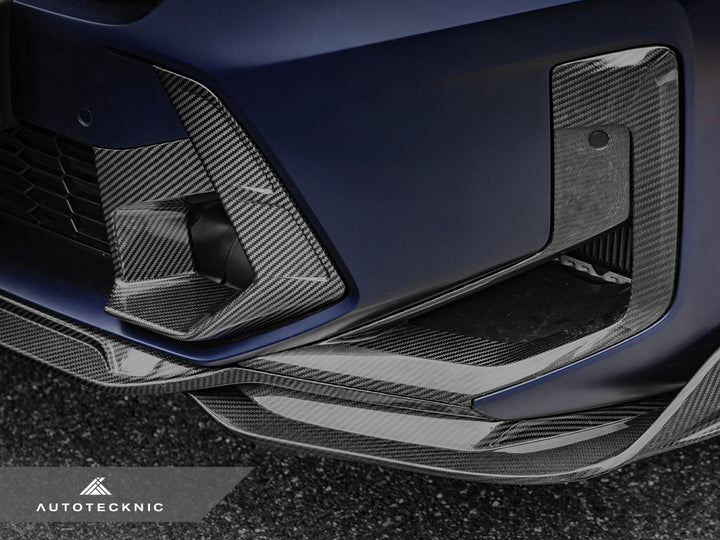 AutoTecknic F97 X3M / F98 X4M LCI カーボンフロントバンパーエアベントセット