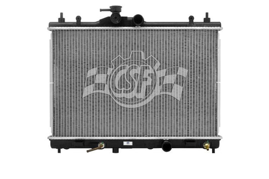 CSF 07-09 日産ヴェルサ 1.8L 純正スタイル プラスチックラジエーター
