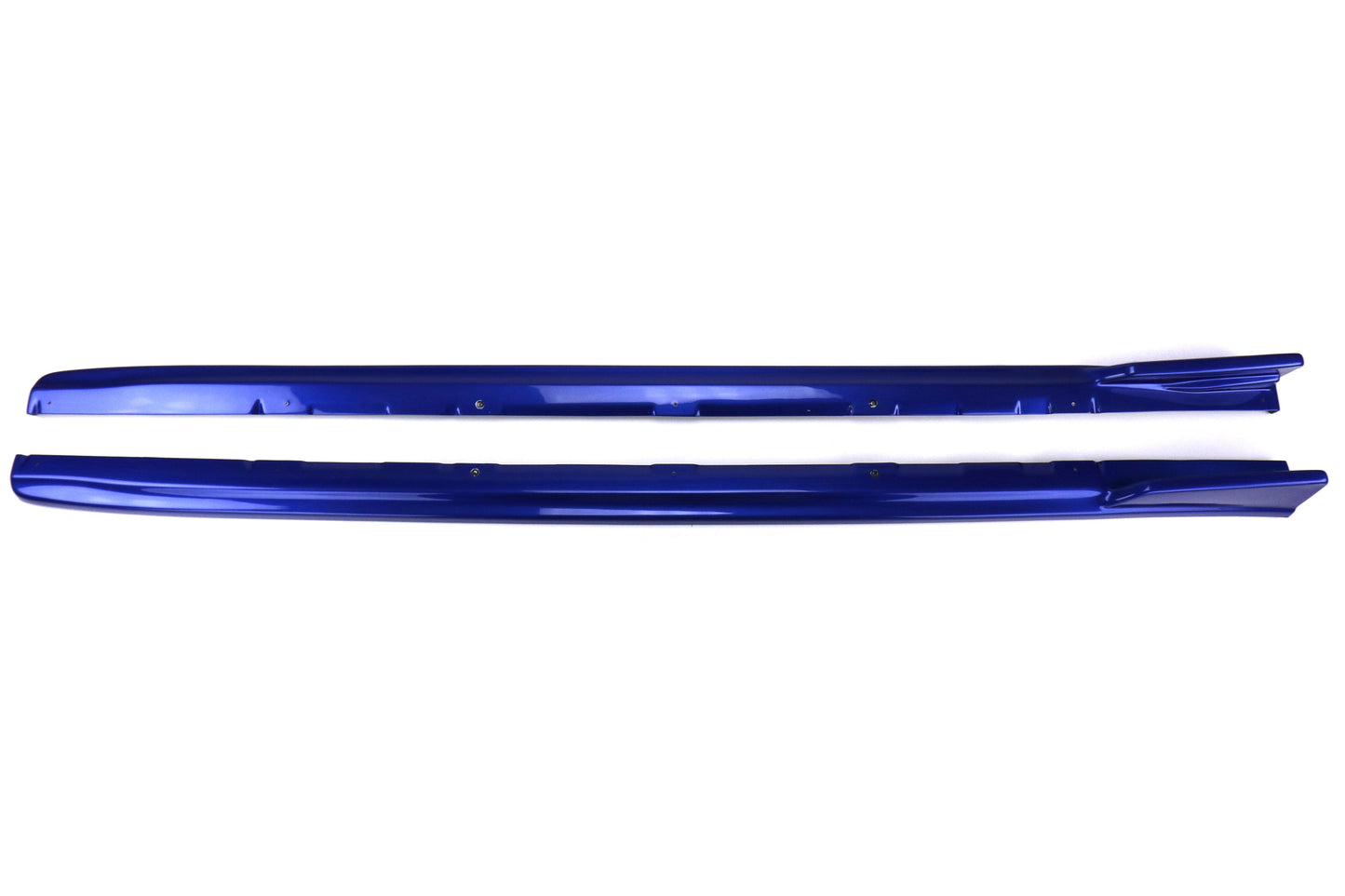 OLM CS2スタイル ペイントマッチド サイドスカート（Galaxy Blue Pearl）- 2015-2021 スバル WRX / STI用