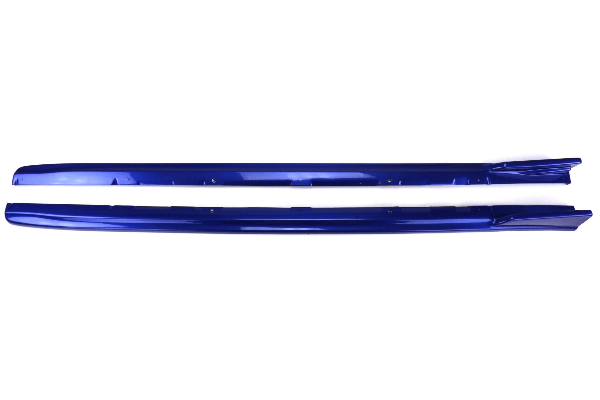 OLM CS2スタイル ペイントマッチド サイドスカート（Galaxy Blue Pearl）- 2015-2021 スバル WRX / STI用