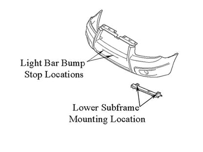 Rally Innovations 2006-2008 スバル フォレスター ラリー ライトバー [SU-SGA-RLB-01]