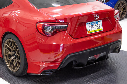 OLM ペイントマッチ／グロスブラック リアバンパーリップ - ギャラクシーブルーパール - 2013-2016 Scion FR-S / 2013-2020 スバル BRZ / 2017-2020 Toyota 86