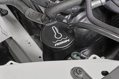 Perrin 02-26年式 Subaru WRX / 04-21年式 STI / 13-26年式 BRZ/GR86/FRS/86 クーラントオーバーフロータンク - ブラック