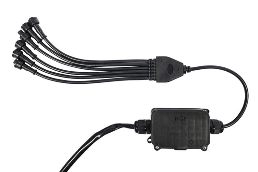 KC HiLiTES Cシリーズ RGB LED ロックライトキット（配線含む） - 6個セット