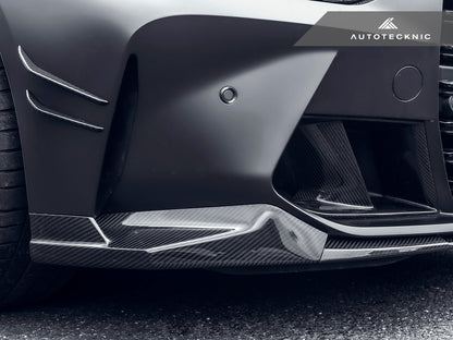 AutoTecknic G8X M3 / M4 ドライカーボン フロントバンパーベントセット