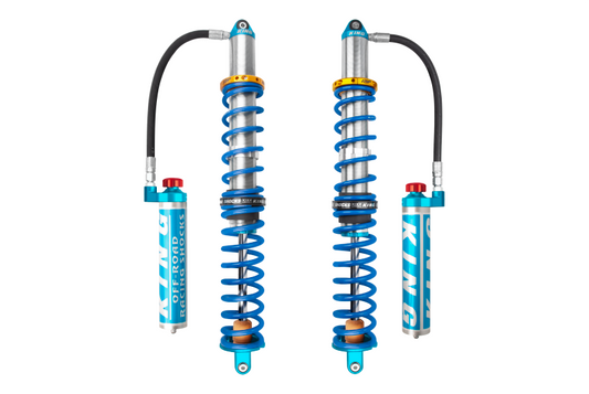 King Shocks 14+ Polaris RZR-XP1000/Turbo リア 2.5インチ（約63.5mm） インターナルバイパス リモートコイルオーバー 調整機能付き