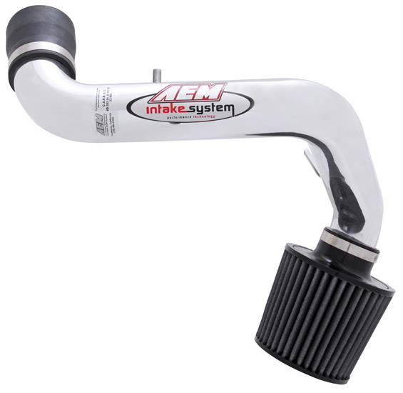 AEM 02-05 シビックSi ポリッシュド ショートラム インテーク