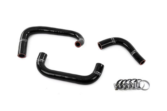 HPS ブラック シリコン ブリーザー ホース キット - 1995-1998 日産 BCNR33 スカイライン GT-R RB26DETT(57-2100-BLK)