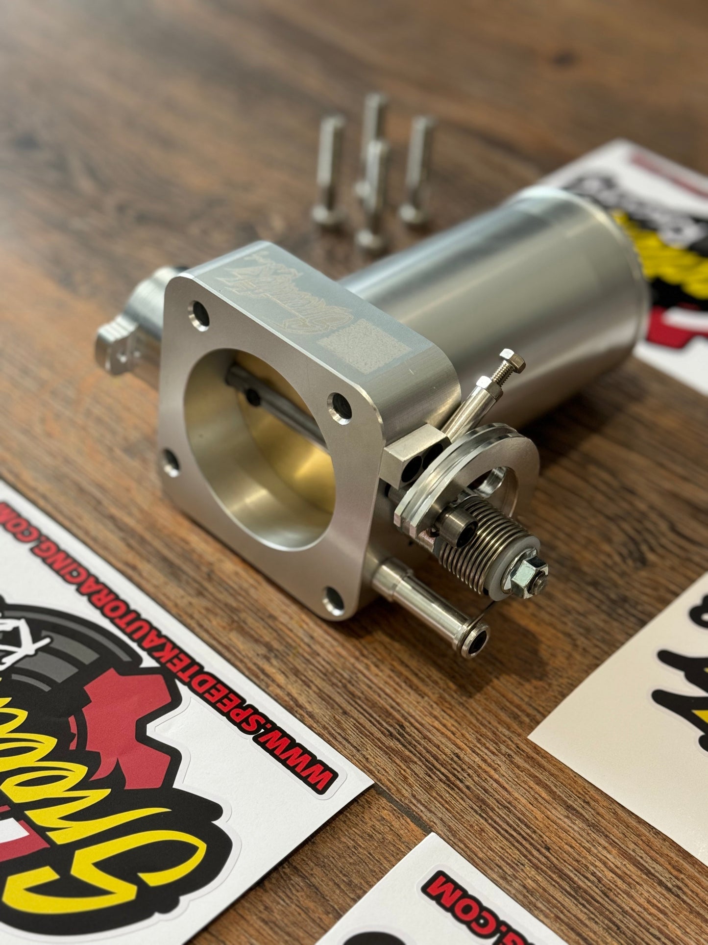 Speed Tek Auto Racing 2JZ VVTiあり 70mm ビレットCNC スロットルボディ