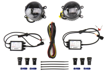 OLM LED / コロナリングDRLフォグライトハウジング - 2015年以降WRX / 2015年以降STI / 13-15 FT86 / 2014年以降フォレスター